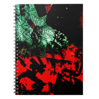 Helder sinaasappel abstract Spiraal Foto Notitiebo Notitieboek
