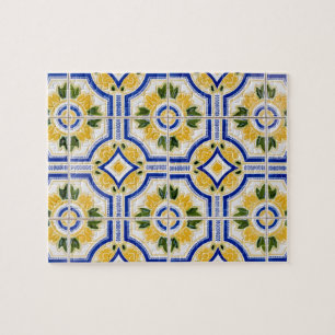 Helder tegelpatroon, Portugal Legpuzzel