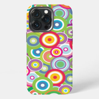 Helder Vector Cirkels iPhone 13 Pro Hoesje