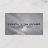 Helder Visitekaartje van kwallen (Achterkant)