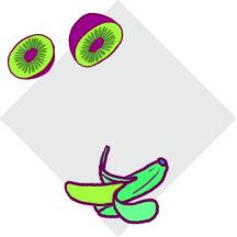 Helder Zomer Fruit Verjaardagscadeau Inpakpapier