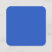 Helderblauw Abstracte Visitekaartjes (Achterkant)