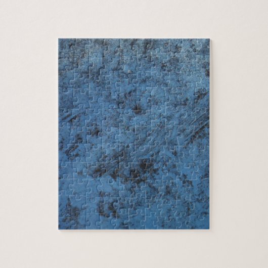 Helderblauw  legpuzzel (Verticaal)