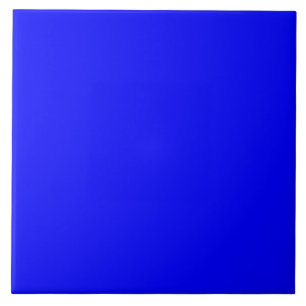 Helderblauwe, Solid Trend Color Achtergrond Tegeltje