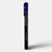 Helderblauwe ventilator W/Water Drop iPhone 5 Hoes (Achterkant / Links)