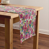 Helderbloempatroon Korte Tafelloper (Voorbeeld)