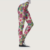 Helderbloempatroon Leggings (Rechts)