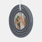 Heldercirkel | Holiday-foto Glas Ornament (Voorkant links)