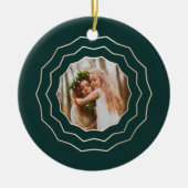 Heldercirkel | Holiday-foto Keramisch Ornament (Voorkant)