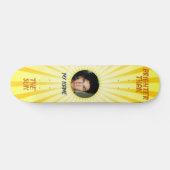 Helderder dan de zon skateboard (Horizontaal)