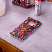 Heldere Abstracte kleur Kredietkaart Flessenopener