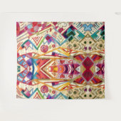 Heldere Abstracte Kunst Wandkleed (Voorkant (horizontaal))