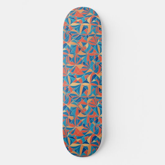 Heldere Abstracte moderne gepatenteerde urban stre Skateboard (Voorkant)