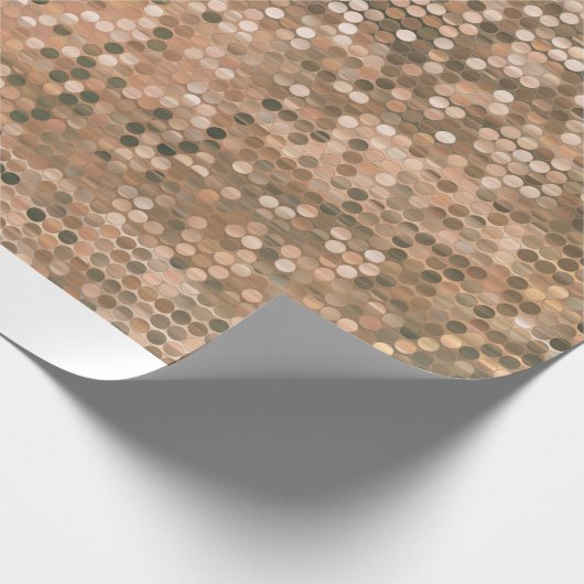 Heldere abstracte mozaïekachtergrond met glo cadeaupapier (Hoek)