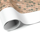 Heldere abstracte mozaïekachtergrond met glo cadeaupapier (Rol Hoek)