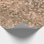 Heldere abstracte mozaïekachtergrond met glo cadeaupapier (Hoek)