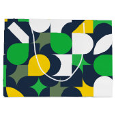 Heldere Bauhaus-vorm Groot Cadeauzakje (Achterkant)