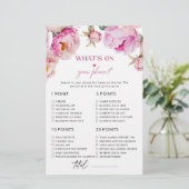 Heldere bloemblaadjes pioen wat er op je telefoon (Staand voorkant)