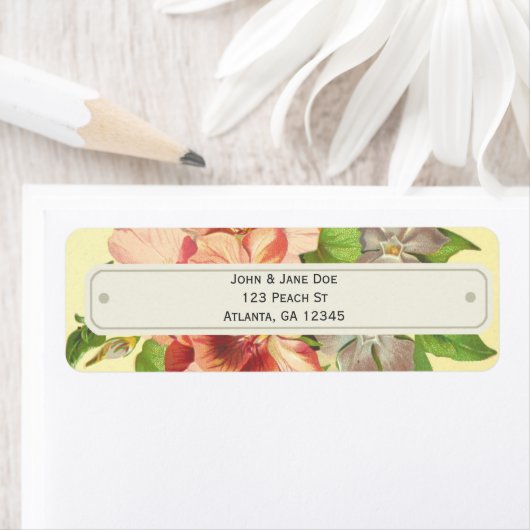 Heldere, bloemige  labels (Insitu)