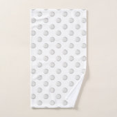 Heldere borrelpunten bad handdoek (Handdoek)