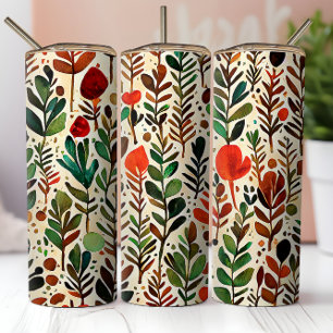 Heldere botanische print op maat sticker