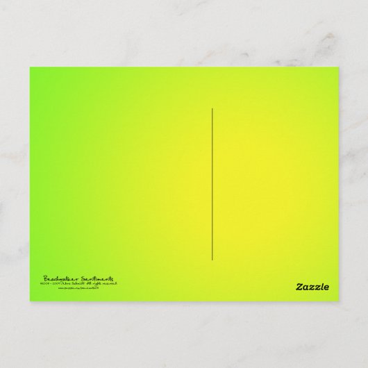 Heldere Bubbles Birthday Hartelijk dank! Briefkaar Briefkaart (Achterkant)