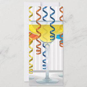 Heldere cocktail en lint