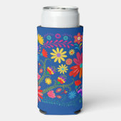 Heldere en feestelijke bloemen (Seltzer Achterkant)