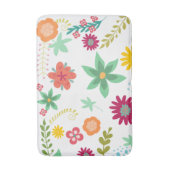 Heldere en kleurrijke Big Flower Art Badmat (Voorkant Verticaal)