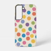 Heldere en leuke Abstracte Hexagon Samsung Galaxy Hoesje (Achterkant)