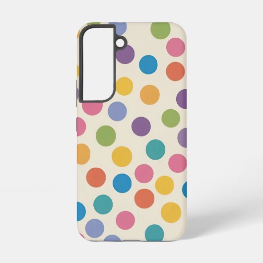 Heldere en leuke Abstracte Hexagon Samsung Galaxy Hoesje (Achterkant)