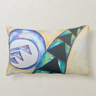 Heldere en moderne kleurrijke lendenkussen kussen