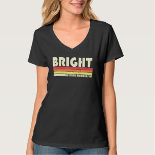 Heldere familienaam Retro 80-90-jarige Reun T-shirt