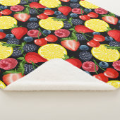 Heldere & gedurfde Fruit Fleece Deken (3/4)