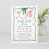 Heldere geesten | Geheim kerstfeest Kaart (Staand voorkant)