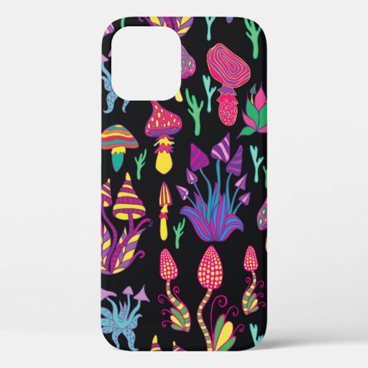 Heldere, hallucinogene, decoratieve, fantastische  Case-Mate iPhone case (Achterkant)