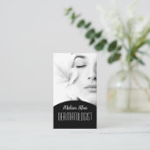 Heldere huid Dermatologist Facial Massage Spa Visitekaartje (Staand voorkant)