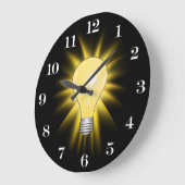 Heldere ideale lamp (verwisselbare nummers) grote klok (Hoek)