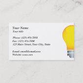 Heldere ideeën visitekaartje (Achterkant)