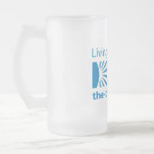 Heldere kant matglas bierpul (Links)