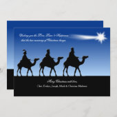 Heldere kerstkaart (Voorkant / Achterkant)