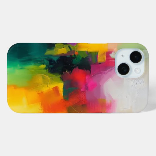 Heldere kleuren Abstracte kunst Case-Mate iPhone Case (Achterkant (horizontaal))