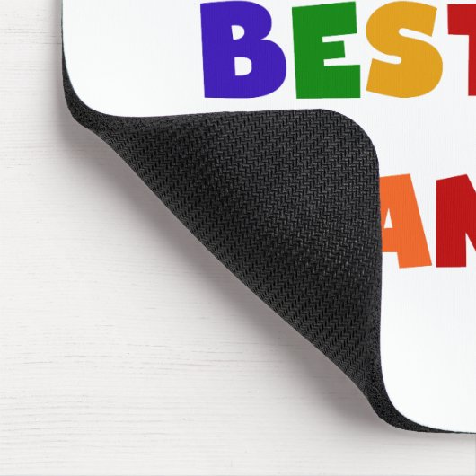 Heldere kleuren Beste Nanna Tshirts Muismat (Hoek)