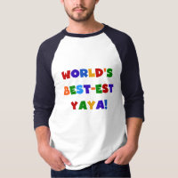 Heldere kleuren, beste Yaya-cadeaus ter wereld