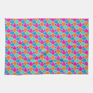Heldere kleuren: Islamic Pattern Kitchen Towel Theedoek
