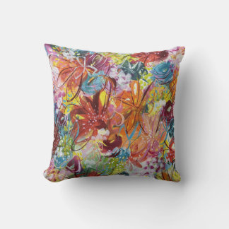 Heldere kleuren Modern Flower Cushion Kussen