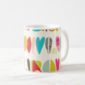 Heldere kleuren Patroon Koffiemok (Voorkant rechts)