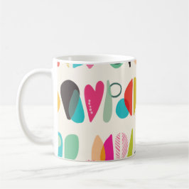 Heldere kleuren Patroon Koffiemok