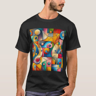 heldere kleuren t-shirt