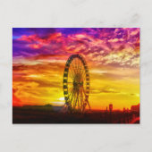 Heldere kleuren - Zonneoever Brighton Seot Wheel Briefkaart (Voorkant)